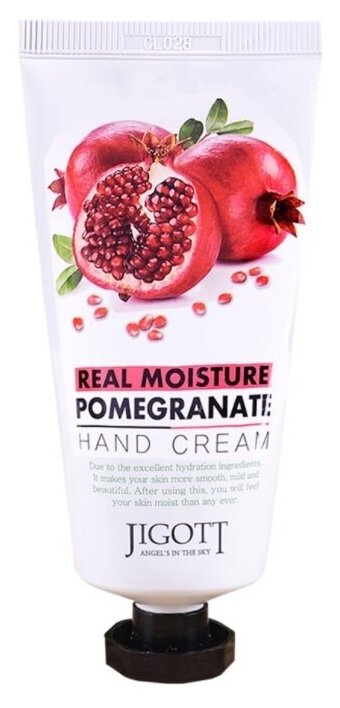 Крем для рук гранат JIGOTT Real Moisture POMEGRANATE Hand Cream, 100 мл