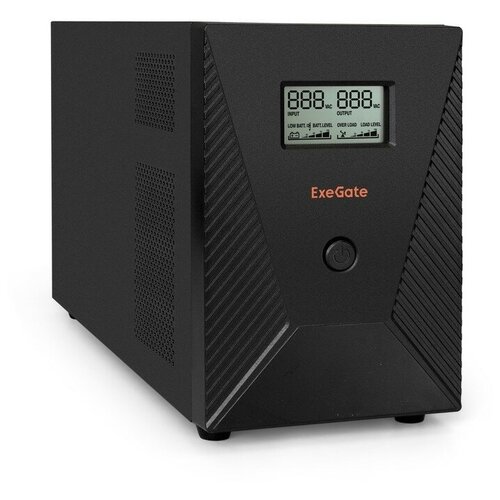 EXEGATE  EP287660RUS  SpecialPro Smart LLB-3000. LCD. AVR. EURO. RJ. USB <3000VA 1800W, LCD, AVR, 4, RJ45 11, USB>