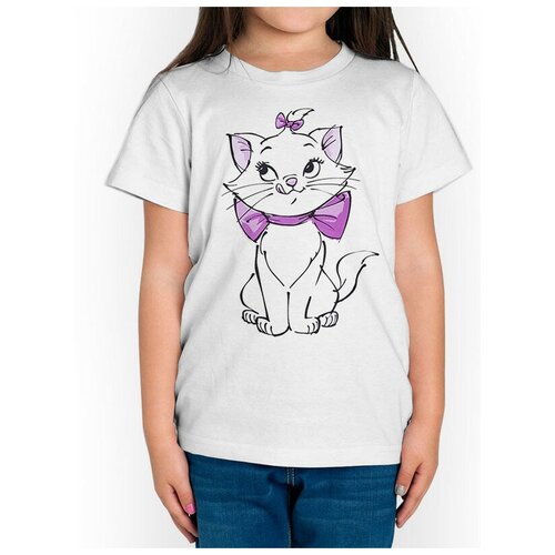 Футболка DreamShirts Studio, размер 5-6 лет, белый