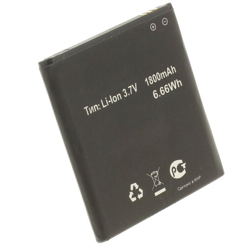 аккумуляторная батарея ibatt 1800mah для fly fs504 cirrus 2 Аккумуляторная батарея iBatt 1800mAh для Fly IQ443 Trend