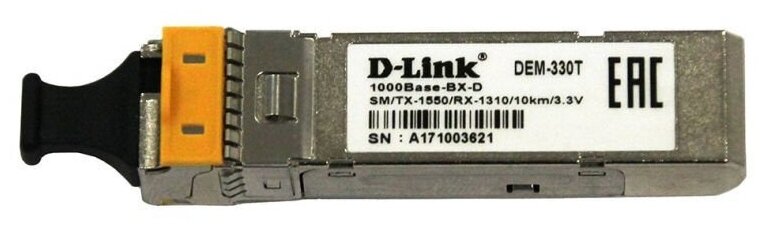 Трансивер D-Link 330T10KMA1A LC DEM-330T10KM