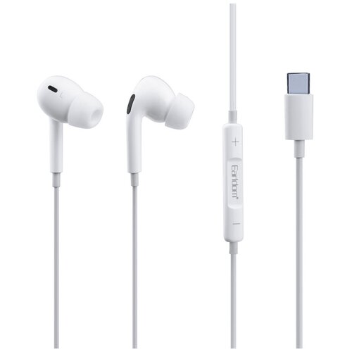 Гарнитура Earldom ET-E32 Type-C громкость - вставная 12м белый 35900₽