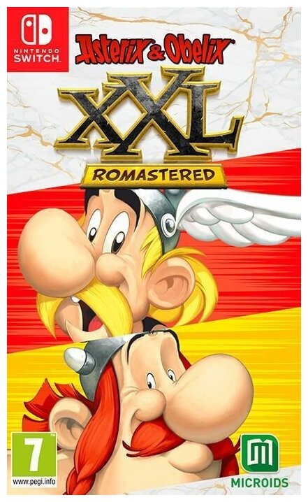 Asterix and Obelix XXL: Romastered (Switch) английский язык