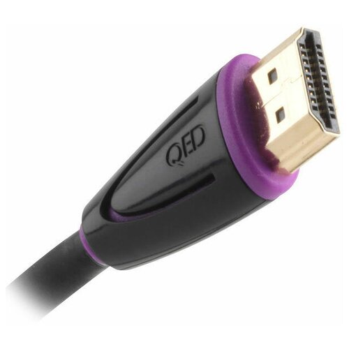 Кабель HDMI - HDMI QED (QE5011) Profile eFlex HDMI Black 1.0m