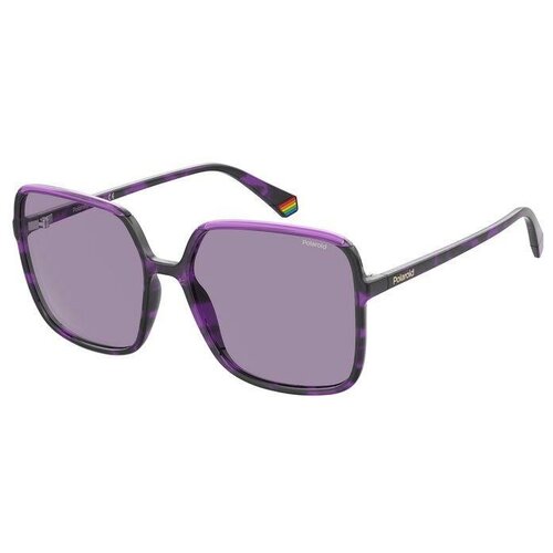 Солнцезащитные очки Polaroid, фиолетовый солнцезащитные очки polaroid pld 6128 s ay0