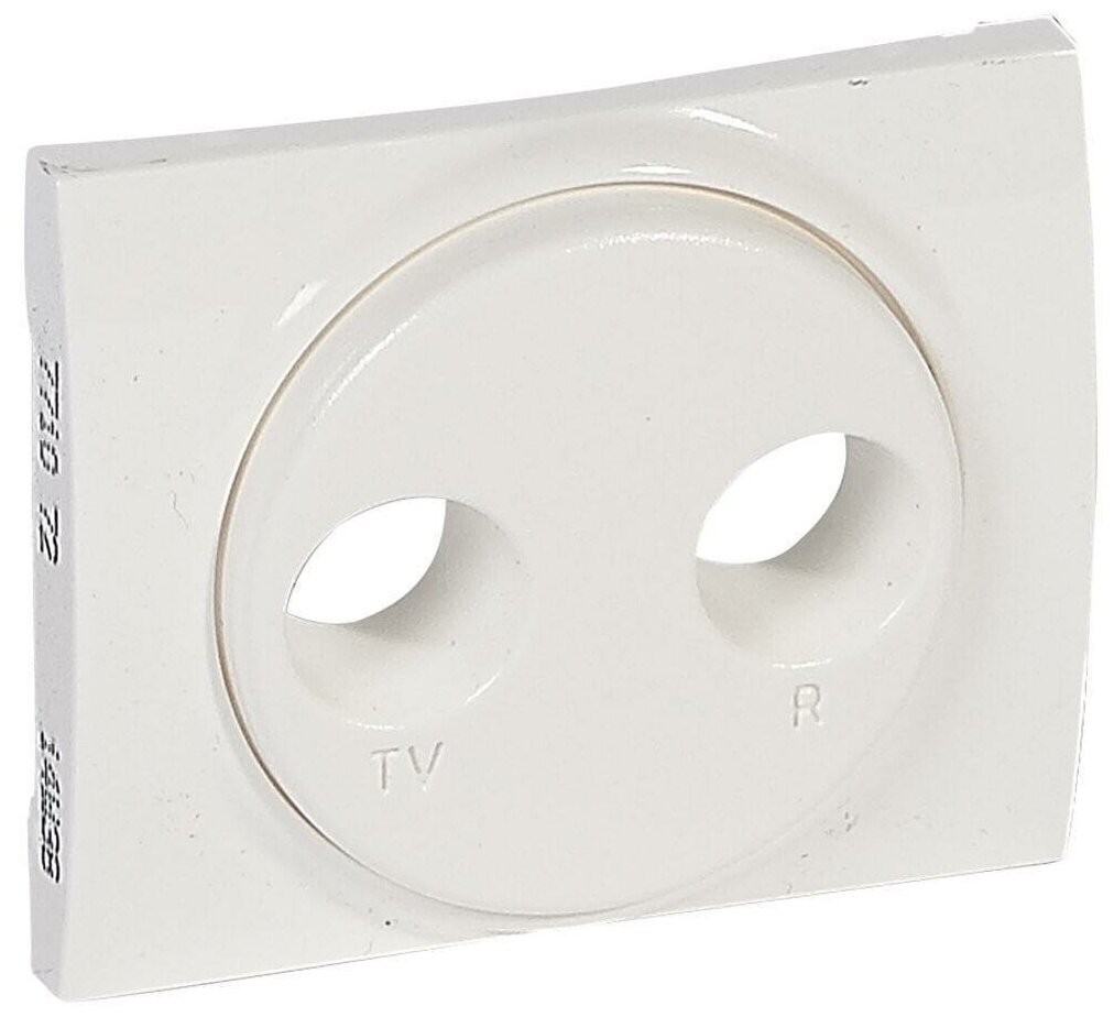 фото Лицевая панель Legrand Galea Life розетки TV-RD белая 771072