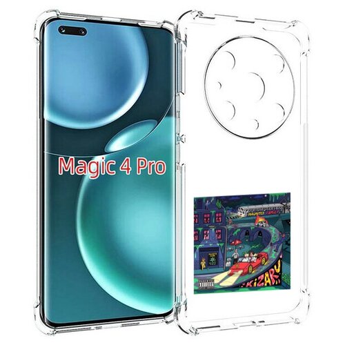 Чехол MyPads Яд (альбом Kizaru) для Honor Magic4 Pro / Magic4 Ultimate задняя-панель-накладка-бампер