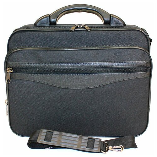 фото Сумка мужская деловая bitex 33-103оту кейс чемодан черный