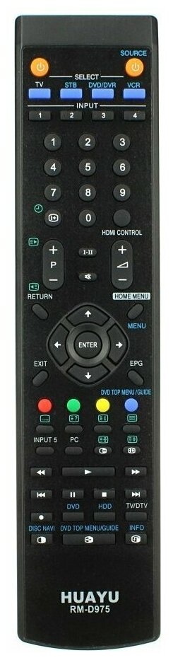 Пульт для Pioneer RM-D975TV+DVD