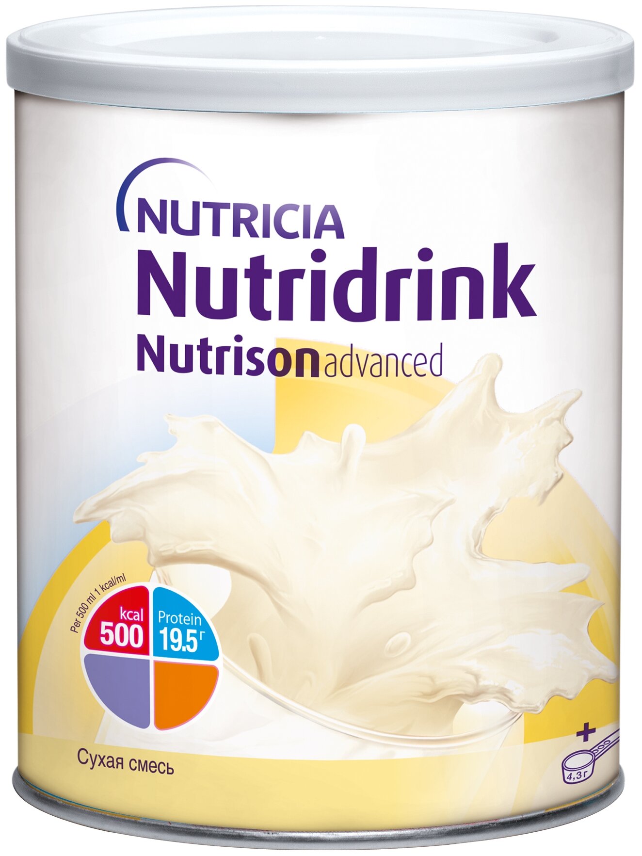 Nutridrink Nutrison (Nutricia), сухая смесь, 322 г, нейтральный, 12 штук (упаковка), 2024 г. +