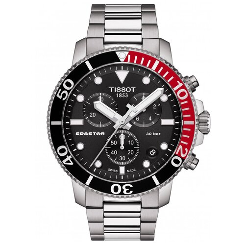 Наручные часы TISSOT T120.417.11.051.01, серебряный, черный