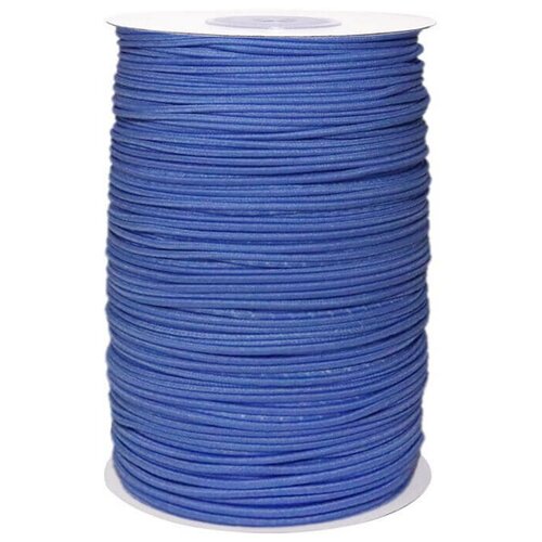 Шляпная резинка голубая 2 мм 10 метров