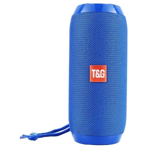 Беспроводная портативная Bluetooth колонка TG-117 синяя 87500₽