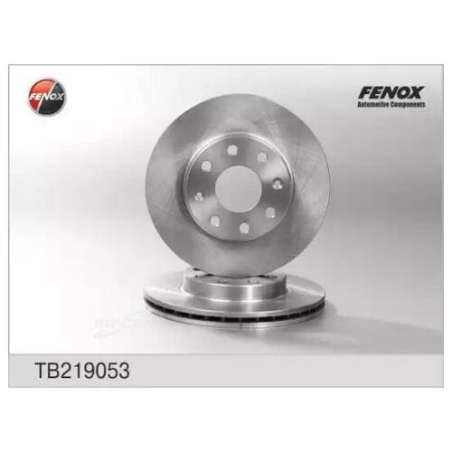 фото Fenox tb219053 tb219053_диск тормозной передний\ chevrolet aveo t250 1.2 04.08/aveo t200 1.2 03-08