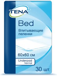 Тена Пеленки впитывающие Bed Underpad Normal 60х60 см №30