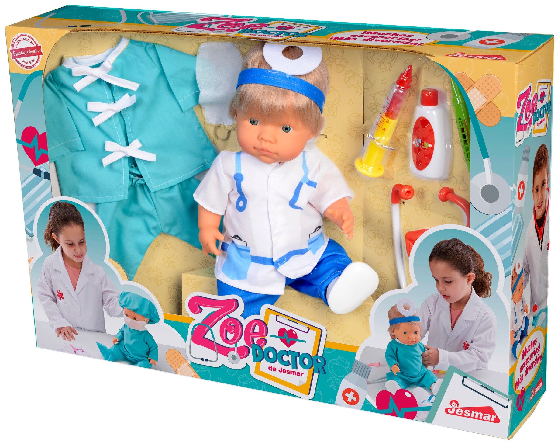 Кукла FALCA виниловая 40см Zoe Doctor (40015)