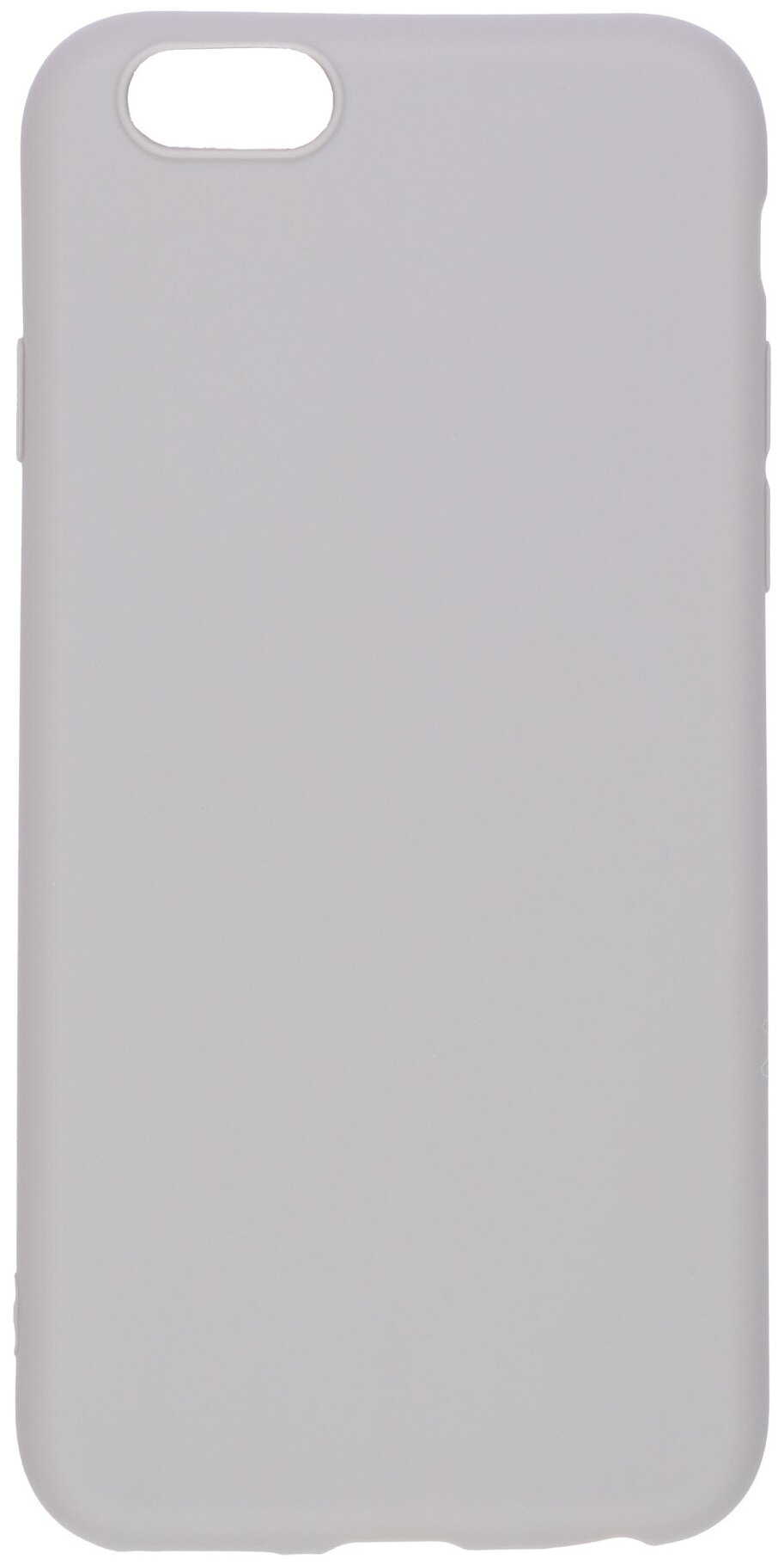 Чехол для Apple Iphone 6; Apple Iphone 6S. Силиконовый. Серый.