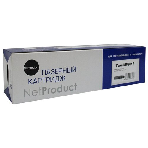 Тонер-картридж NetProduct (N-Type MP301E) для Ricoh Aficio MP301SP/301SPF, туба, 8K тонер туба sakura mp301e для ricoh черный 8000 стр