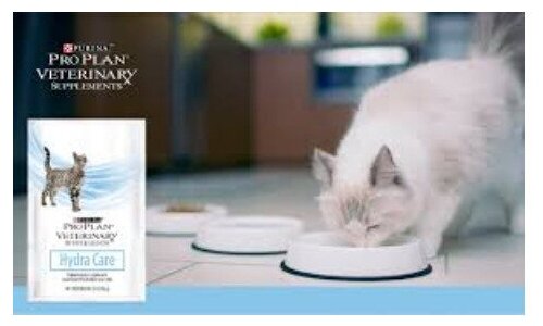 Pro Plan Veterinary Diets / Паучи Hydra Care для взрослых кошек, способствующий увеличению потребления воды, 85г х 10шт - фотография № 10