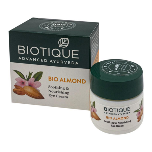 BIOTIQUE Крем для кожи вокруг глаз Био миндаль BIO ALMOND (UNDER EYE CREAM) 15g