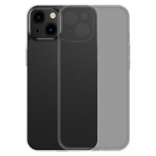 фото Чехол baseus frosted glass protective case для iphone 13, цвет черный (arws000301)