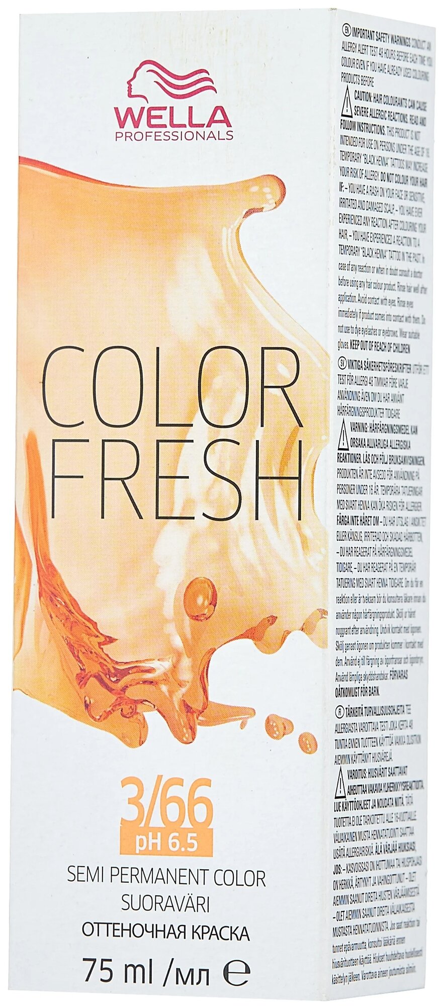 Wella  Color Fresh -  3/66  , 75 