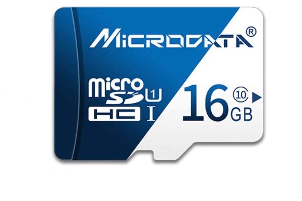 Карта памяти MyPads Microdata MicroSD (SDHC) 16GB Class 10 UHS-1. Подходит для всех мобильных телефонов / планшетов