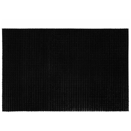 фото Коврик щетинистый 45х60 см, полипропилен, цвет черный inspire