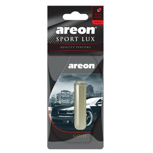 фото Ароматизатор на зеркало areon liquid lux жидкий gold, 5 мл 704-lx-01 qwen