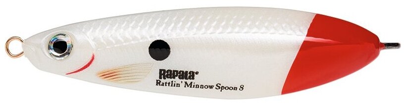 Незацепляйка RAPALA Rattlin' Minnow Spoon 08 /PWRT