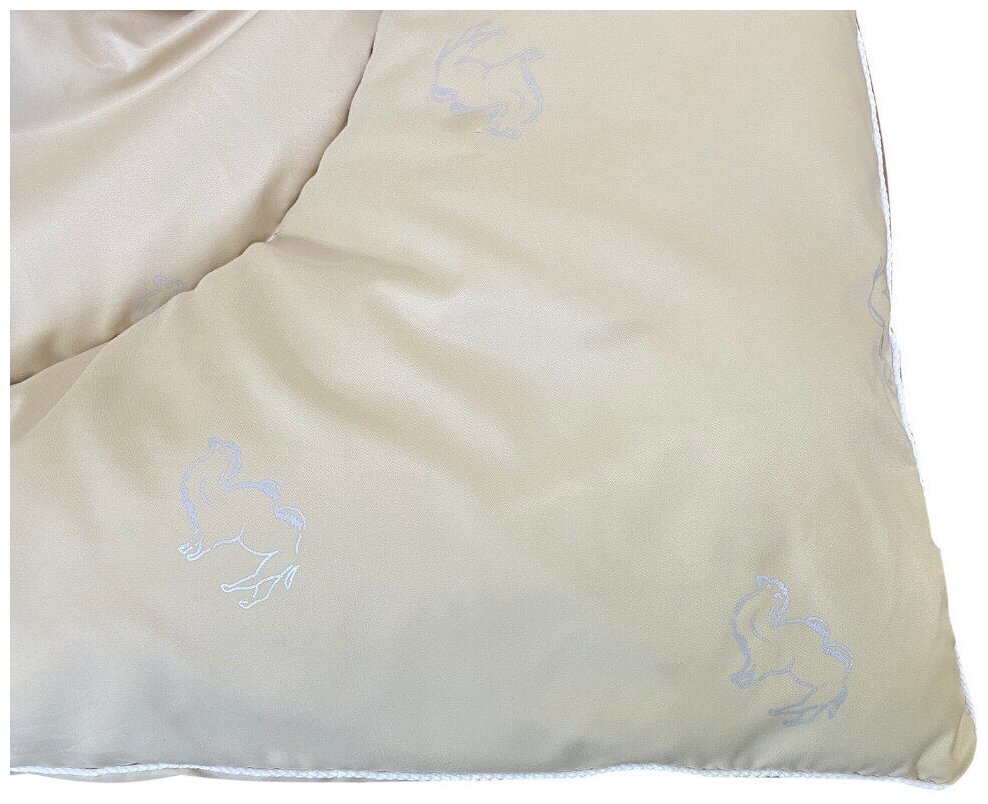 Одеяло Верблюжья шерсть зимнее в микрофибре, 172х205 см - фотография № 6