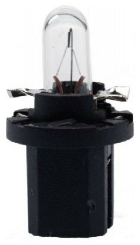 Лампа BAX10d 12V 1,2W BAX8,5d/BAX10d/2 black (17035) NARVA NAR-17035