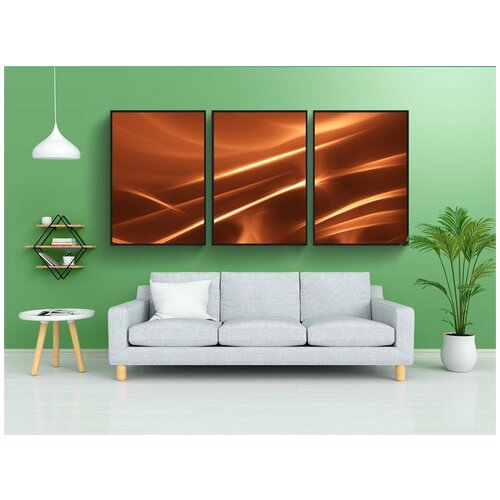 фото Набор модулных постеров для интерьера "абстрактный, свет, светить" 60x90 см. в тубусе, без рамки lotsprints