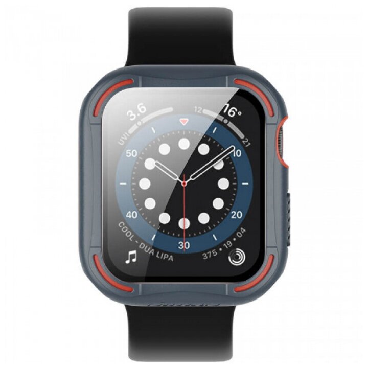 Nillkin CrashBumper Чехол со стеклом для часов Apple Watch 4 / 5 / 6 / SE (44 мм)