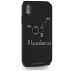 Черный силиконовый чехол MustHaveCase для iPhone X/XS Молекула счастья для Айфон 10/10с Противоударный - изображение