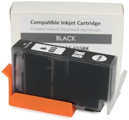 Картридж Black для HP Deskjet Ink Advantage 3525, 6525, 4625, 5525, 4615 (PL-CZ109AE 655), совместимый, черный, PL-CZ109AE-655BK