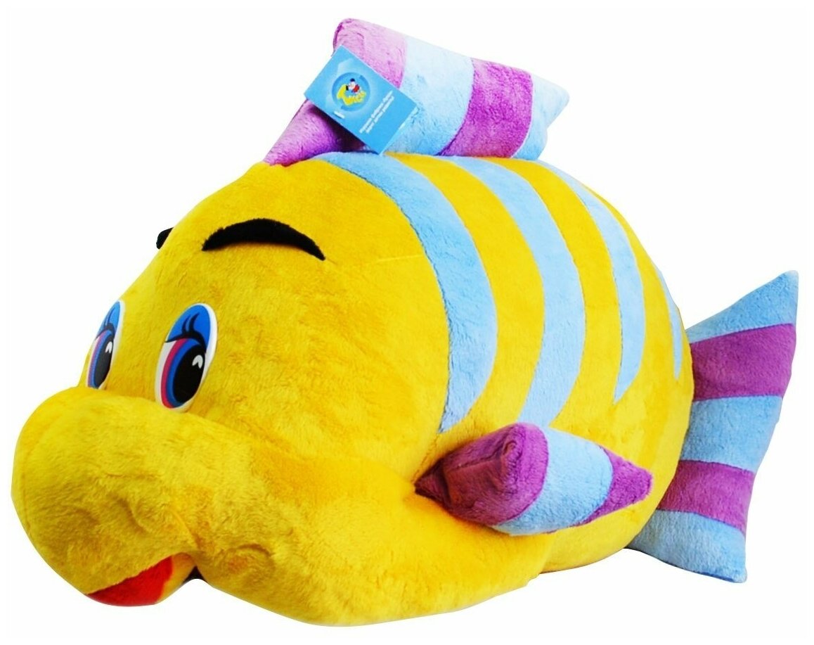 Мягкая игрушка Тутси "Рыба "Флаундер" (большая) 35 см