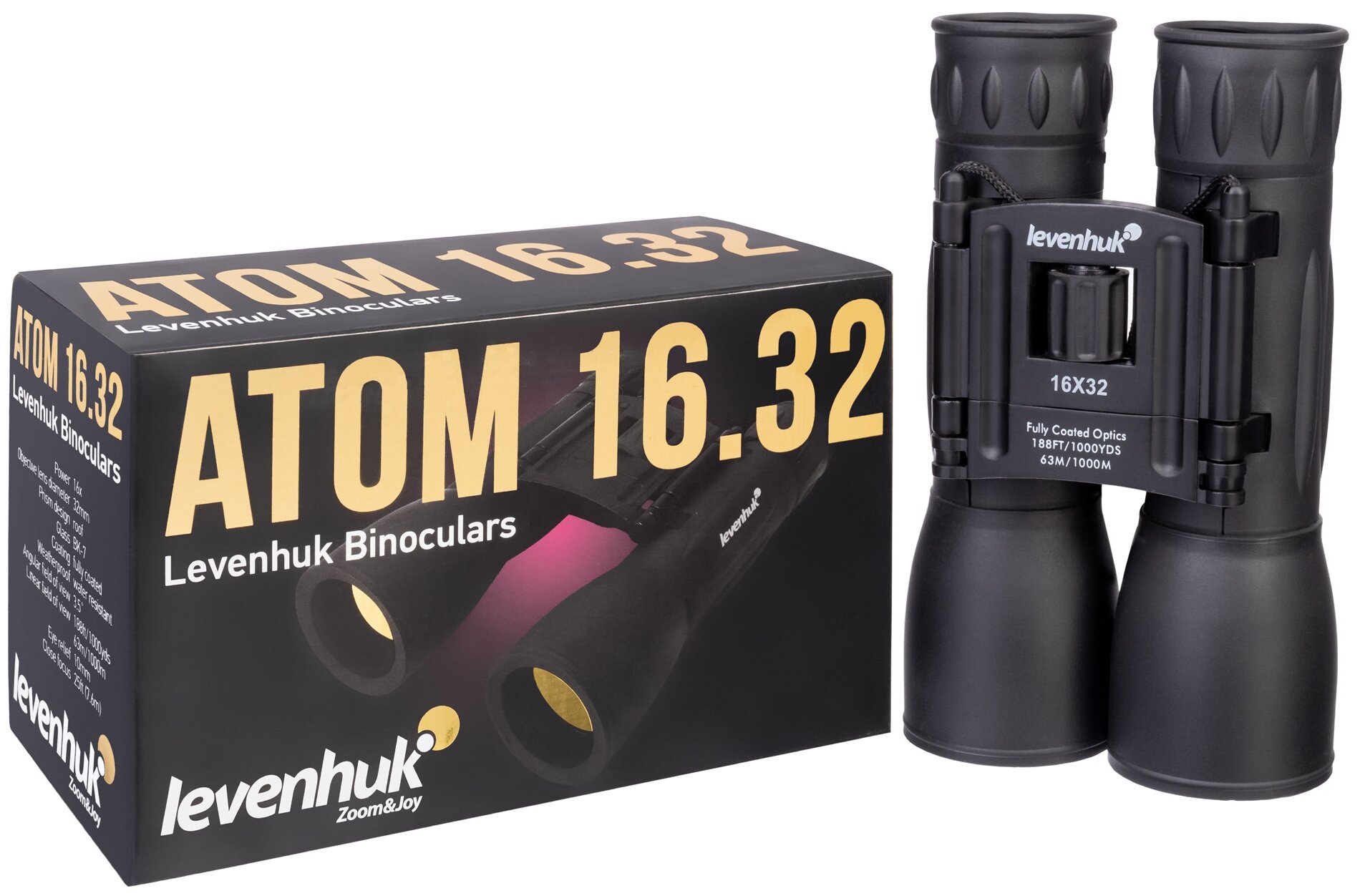 Бинокль LEVENHUK Atom 16x32