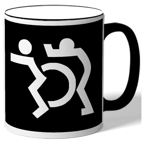 фото Кружка два человечка drabs