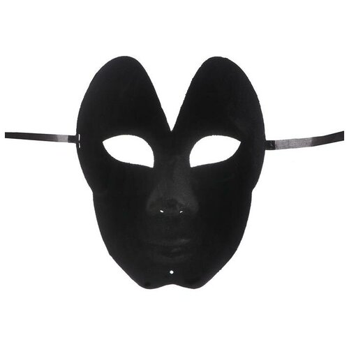 фото Карнавальная маска "венеция", цвет черный сима-ленд