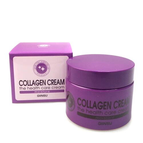 Восстанавливающий крем с коллагеном GIINSU Collagen Cream 50 мл. крем для повышения эластичности кожи miguhara collagen cream origin 50 гр