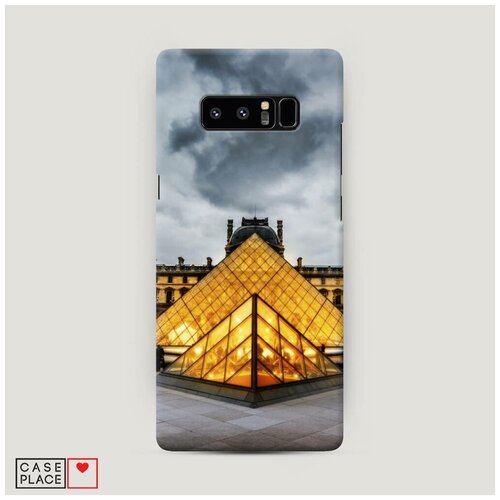 фото Чехол пластиковый samsung galaxy note 8 париж лувр 1 case place