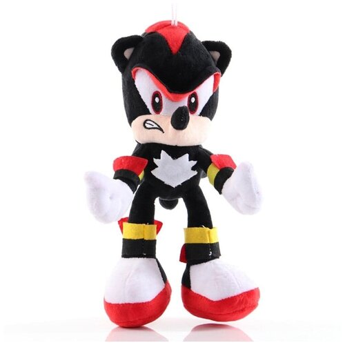Мягкая игрушка Шэдоу Sonic, черный, (27-30 см) мягкая игрушка sonic шэдоу shadow 45 см