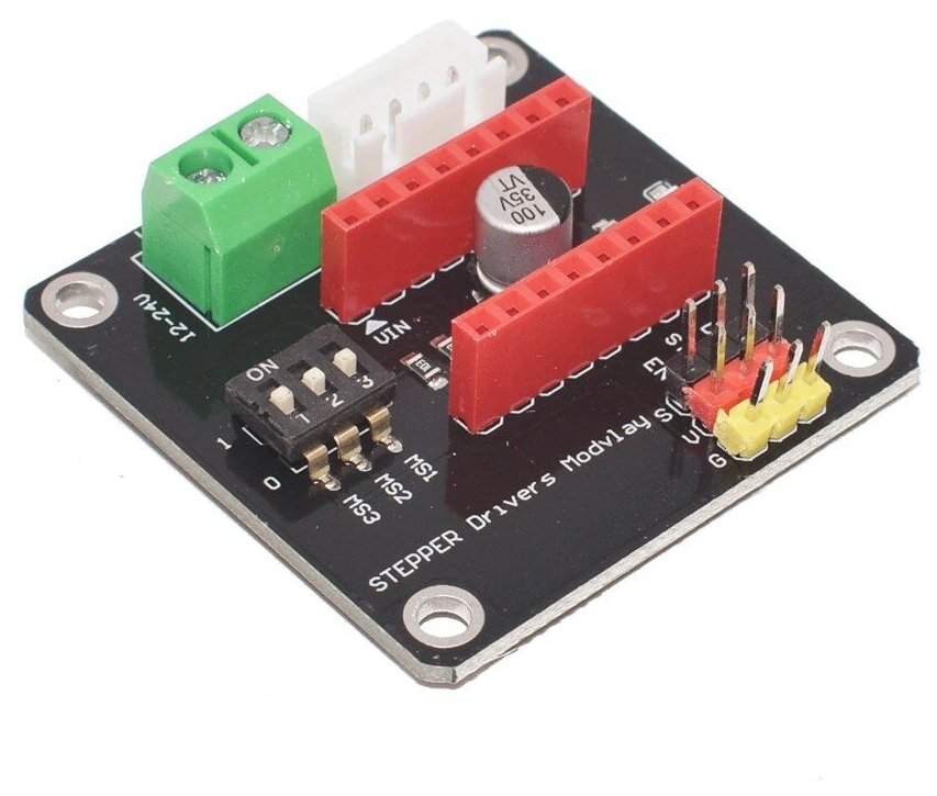 Плата расширения драйвера шагового двигателя DRV8825 A4988 4 шт