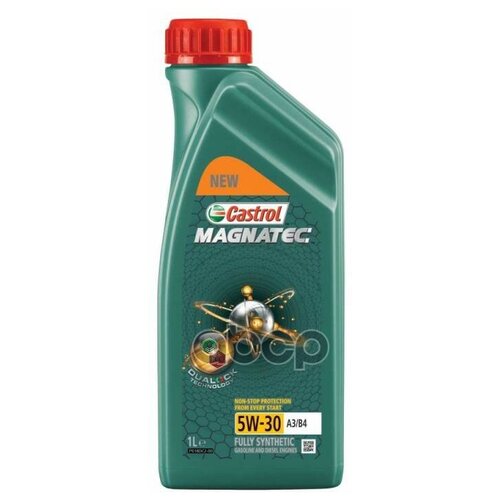 Масло Castrol моторное 5W30 Magnatec DUALOCK A3/B4, SL/CF 1л (синтетика) замена 15C926