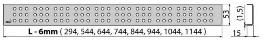 Решетка Alcaplast - фото №3