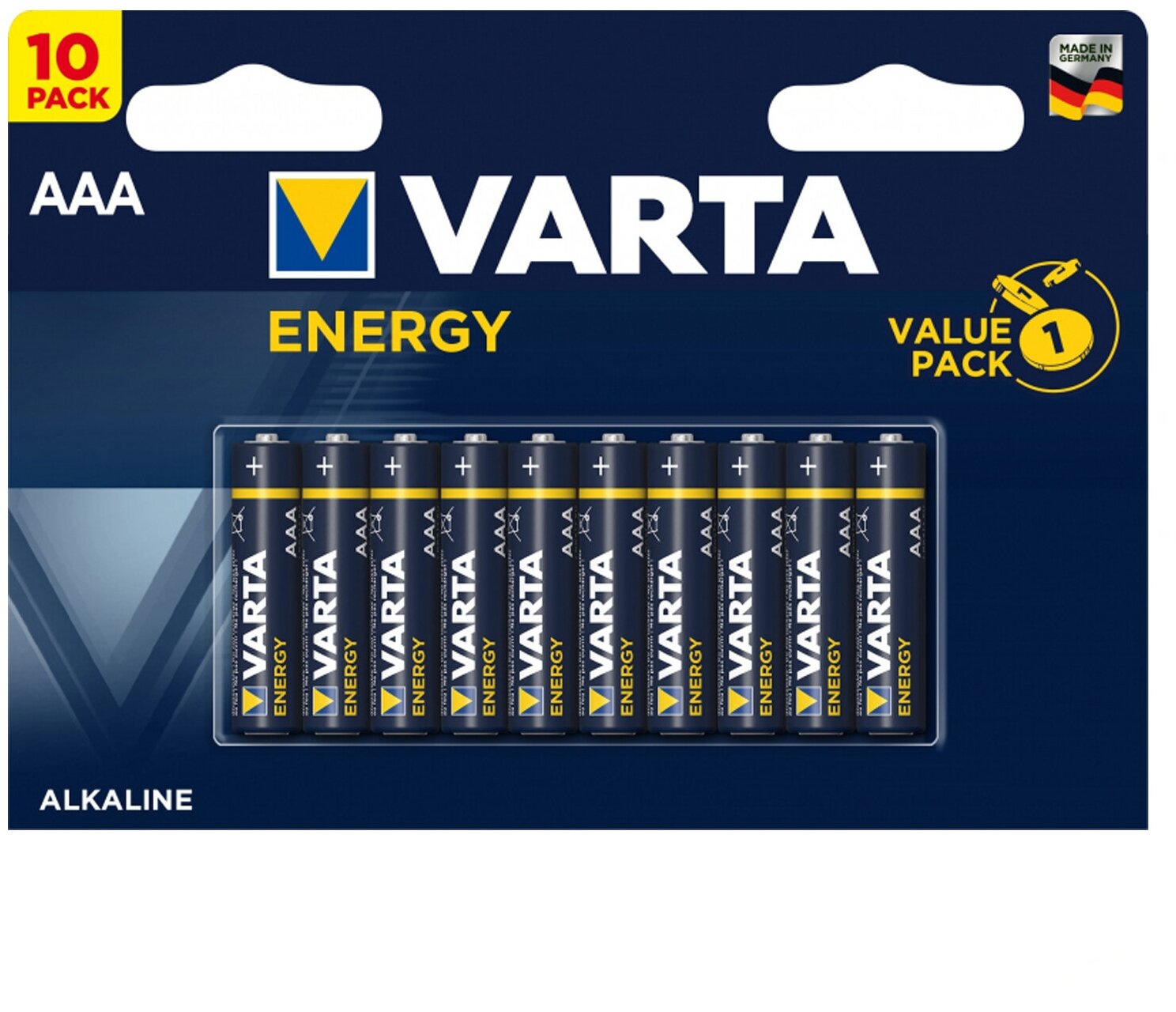 батарейка VARTA LONGLIFE MAX POWER AAA блистер 2шт - фото №3