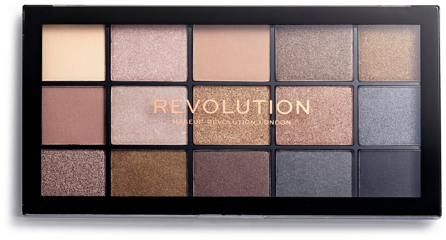 Палетка теней Makeup Revolution Re-Loaded Palette - Smoky Newtrals