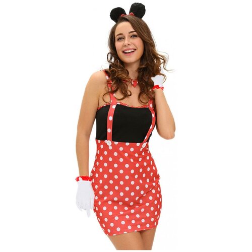 фото Карнавальные костюмы и аксессуары для праздника мышка минни маус женский n89003 chimagna 42рр s