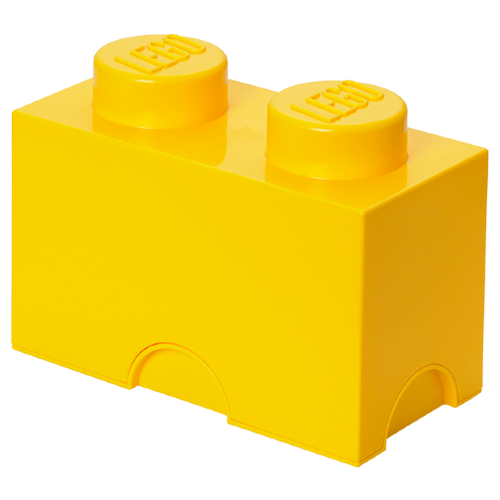 фото Ящик для хранения 2, lego (желтый)